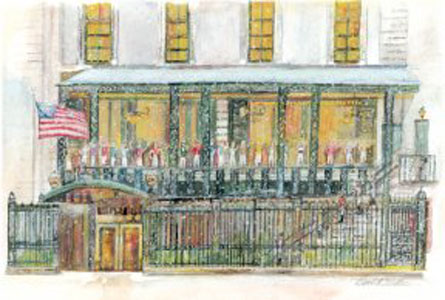 21 Club, New York, New York