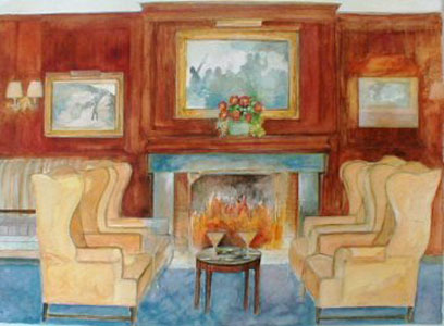 '21' Club Sitting Room, New York, New York