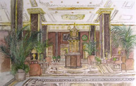 Waldorf Astoria Lobby, New York, New York