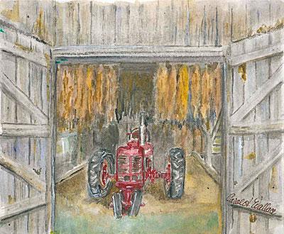Tobacco Barn Tractor