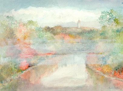 Mist on the Farmington River