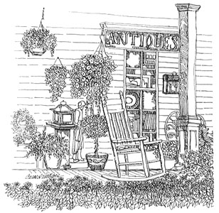 Antique Shop Porch