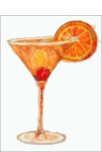 Orange Martini