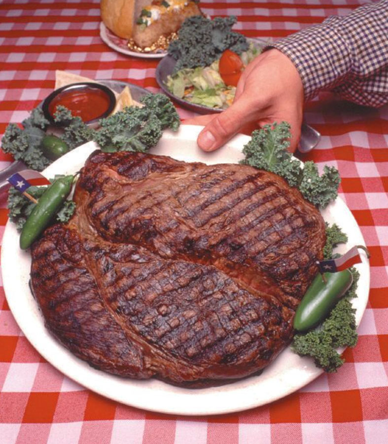 72-oz steak dinners