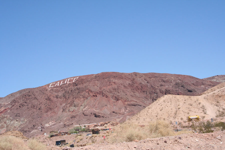 Approaching the Ghost Town of Calico