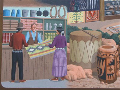 Trading Post Mural