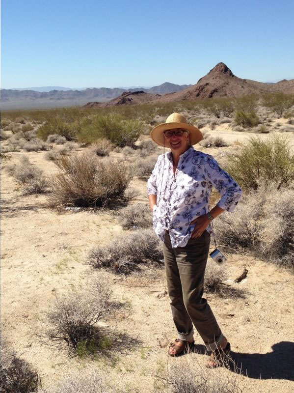 Donna in the Mojave Desert