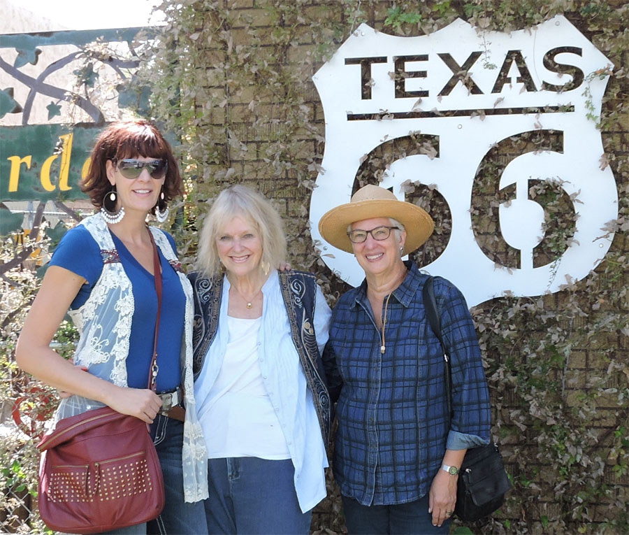 Texas Ivy with Christina, Carol and Donna